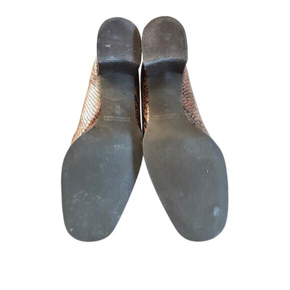 VANELI Snake Print Loafer Heels 8.5 M Brown - Picture 9 of 10